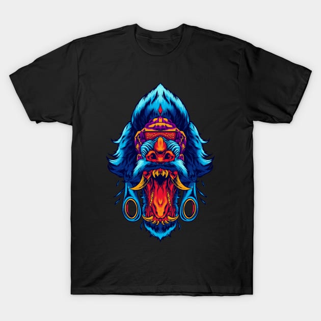 Bio Baboon T-Shirt by Austin Plug & Tunnel Co. 